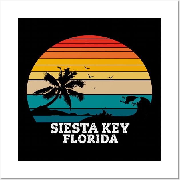 Siesta Key Florida Beaches Wall Art by Kerlem